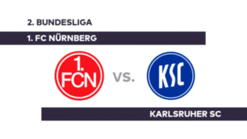 1. FC Nürnberg gegen Karlsruher SC: Gleichstarke Konkurrenten im 2. Bundesliga-Duell