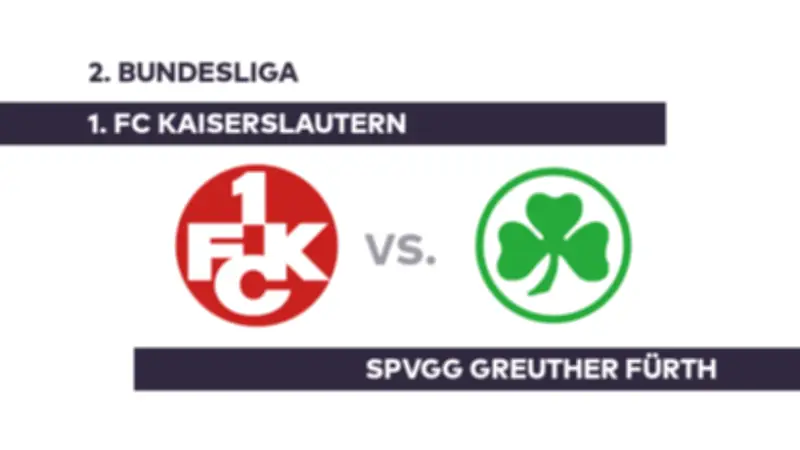 2. Bundesliga: 1. FC Kaiserslautern will gegen Greuther Fürth den Abwärtstrend stoppen