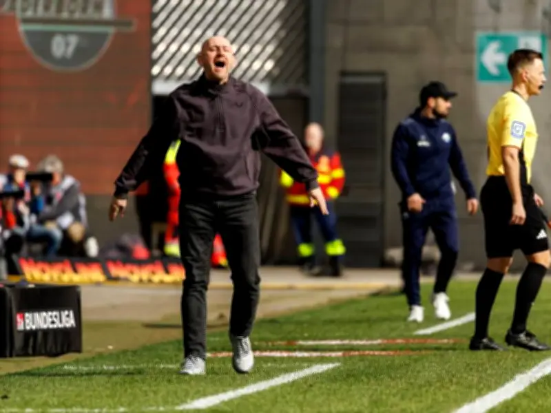 2. Bundesliga: Lieberknecht schimpft und fliegt vom Platz gegen Paderborn