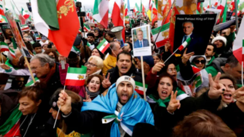 250.000 Demonstranten in München: Massenprotest gegen Mullah-Regime im Iran