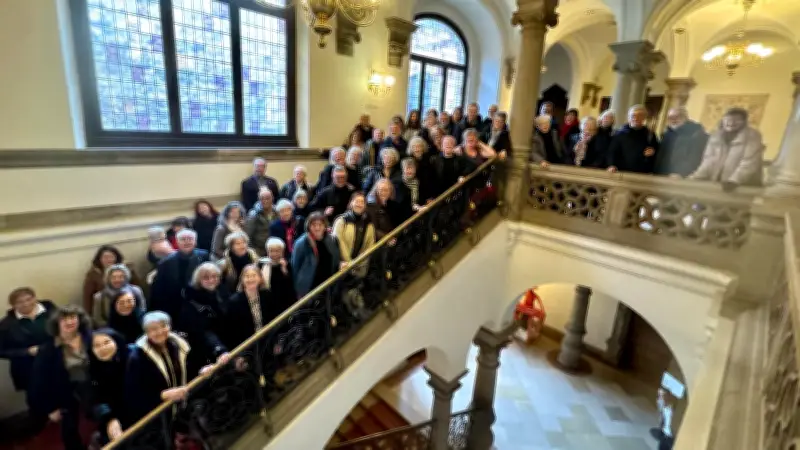 50 Jahre Städtepartnerschaft Halle-Grenoble: Chor aus Frankreich bringt besonderes Geschenk