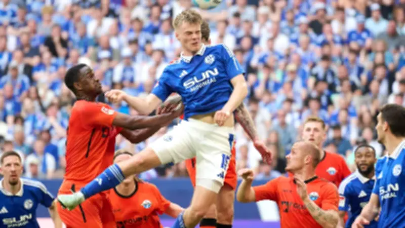 Achillessehne-OP bei Højlund: Saison-Aus für Schalke-Stürmer und Nachwuchsprofi