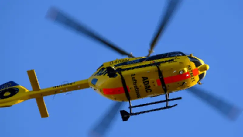 ADAC-Rettungshubschrauber in Thüringen fliegt fast 1.100 Einsätze im Jahr 2025