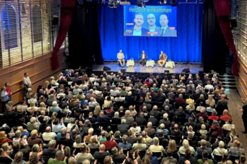 AfD in Köthen: Partei lacht über Vetternwirtschaftsvorwürfe vor vollem Saal