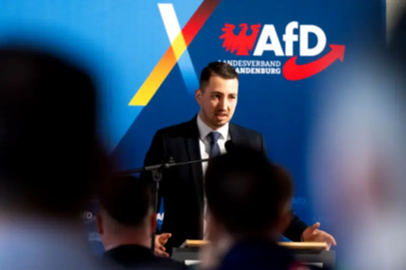 AfD-Jugend-Vize in Brandenburg rechtfertigt Teilnahme an rechtsextremer Gedenkveranstaltung