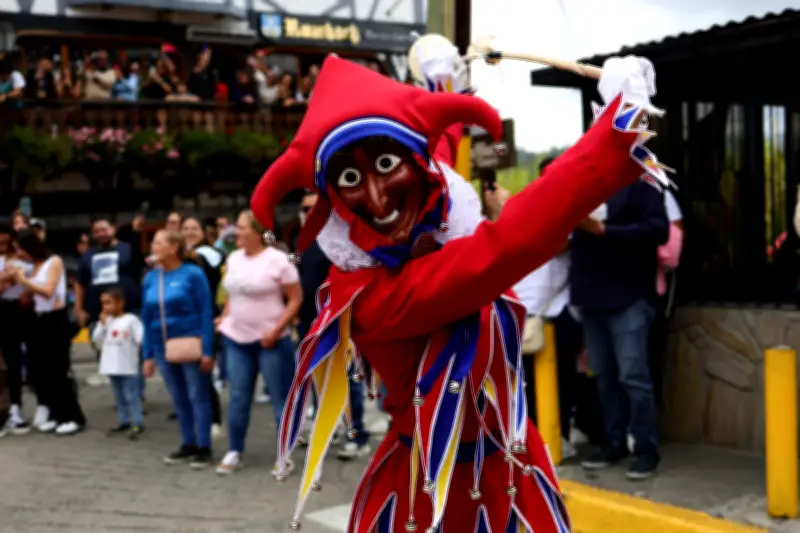 Alemannische Fastnacht in Venezuela: Tausende feiern Karnevalstradition in Colonia Tovar