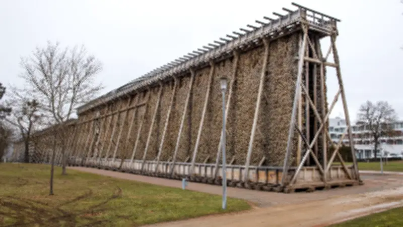 Bad Kösen: Sanierung des historischen Gradierwerks steht vor finanziellen Hürden