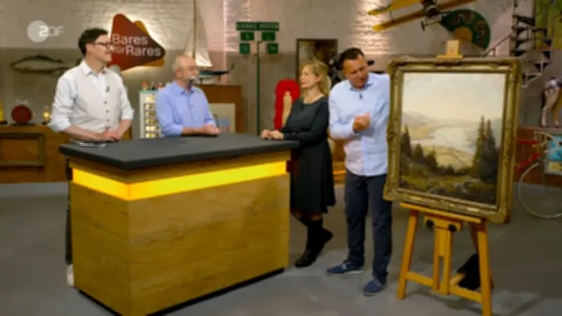 Bares für Rares: Tegernsee-Gemälde von Otto Pippel finanziert Lego-Traum