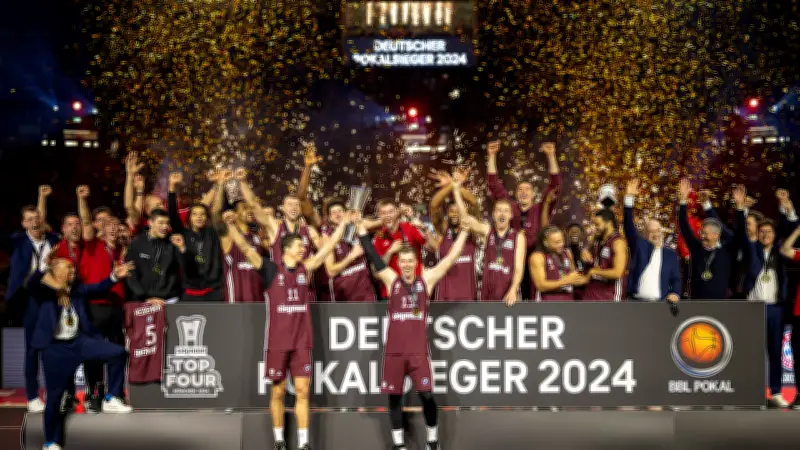 Basketball-Pokal-Finale in München: Bayern, Alba Berlin, Bamberg und Oldenburg kämpfen um den Titel