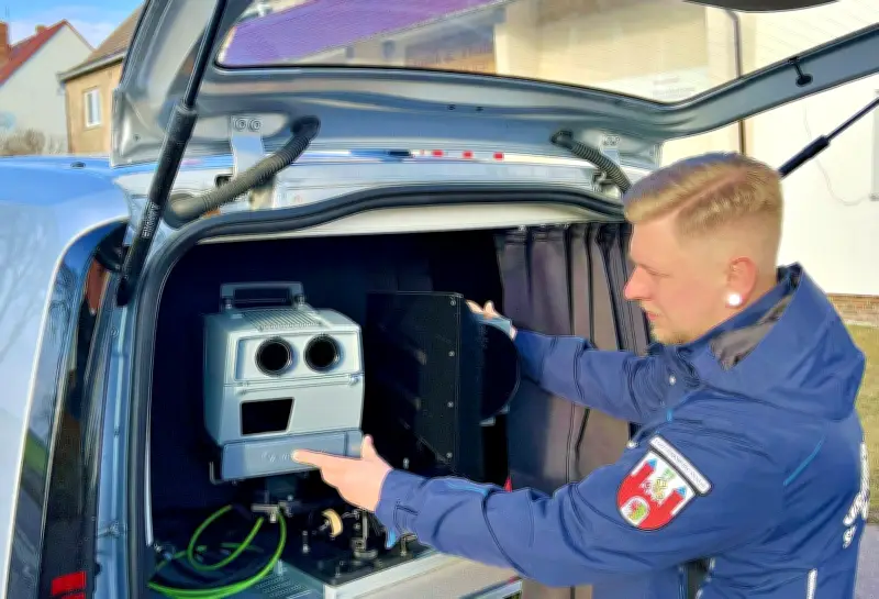 Bernburger Blitzer schoss 5.608 Mal: Fast eine halbe Million Euro Einnahmen