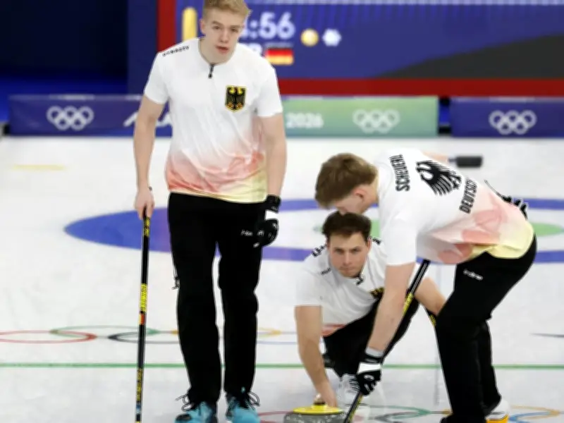 Überraschende Pleite: Deutsche Curler bei Olympia vor dem Aus nach Fehlern