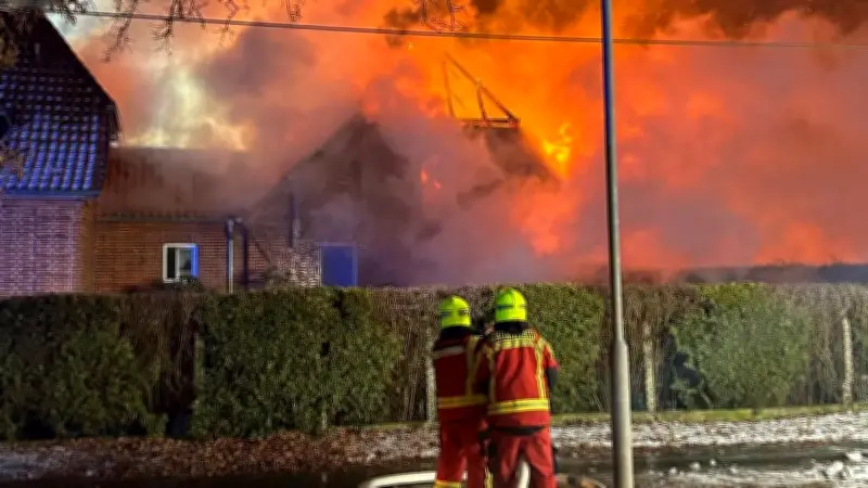 Überwältigende Solidarität nach Scheunenbrand in Pokrent: Spendenaktion sammelt mehr als 23.000 Euro