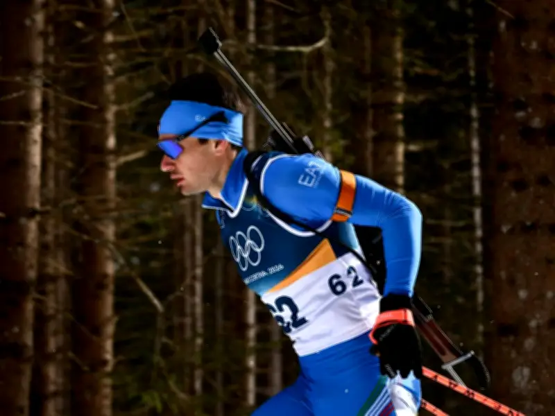 Biathlet Giacomel nach Schrecksekunde: Entwarnung nach gesundheitlichem Zwischenfall