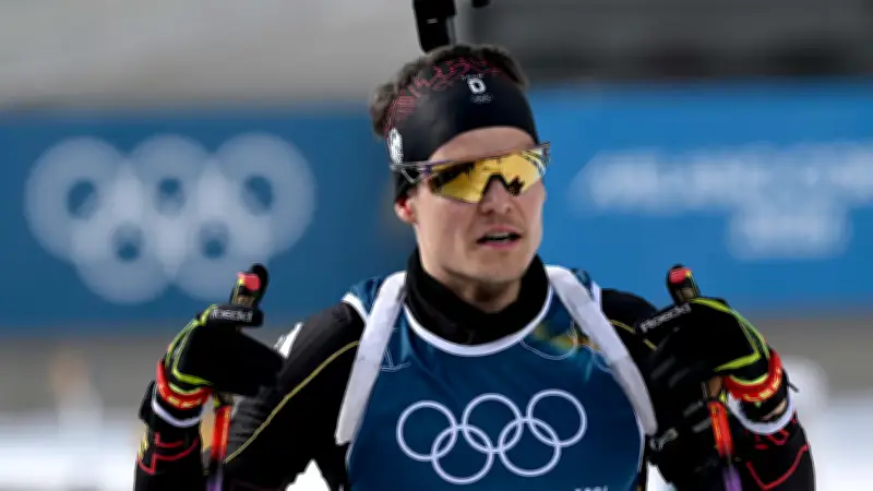 Biathlon-Drama bei Olympia: Philipp Horn verpasst Bronze knapp im Massenstart