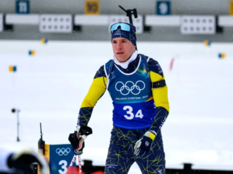 Biathlon-Star Sebastian Samuelsson zieht vor Olympia-Massenstart um – riskanter Schritt