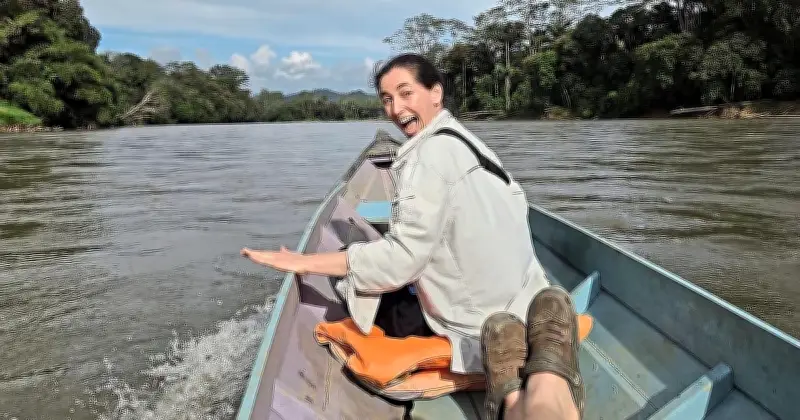 BR-Moderatorin Andrea Lauterbach im Einsatz für Orang-Utans: Eine emotionale Reise in den Regenwald Borneos