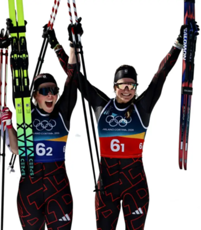 Bronze-Coup im Langlauf: Gimmler und Rydzek jubeln über unverhoffte Medaille