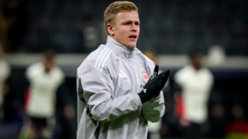 Comeback von Jonathan Burkardt bei Eintracht Frankfurt steht bevor