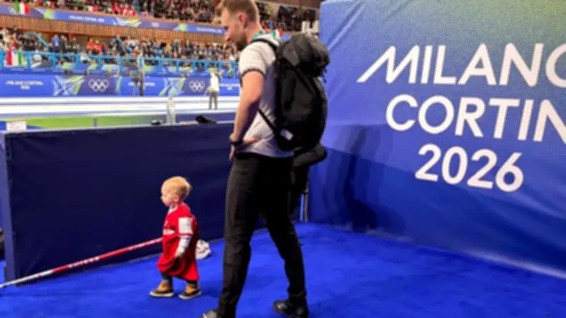 Curling-Baby River (18 Monate) wird zum Star bei Olympischen Winterspielen