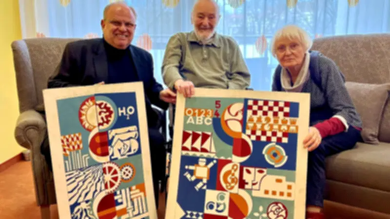 Denkmalschutz für DDR-Wandbilder: Kunst von Joachim Hering an Droßdorfer Schule bewahrt