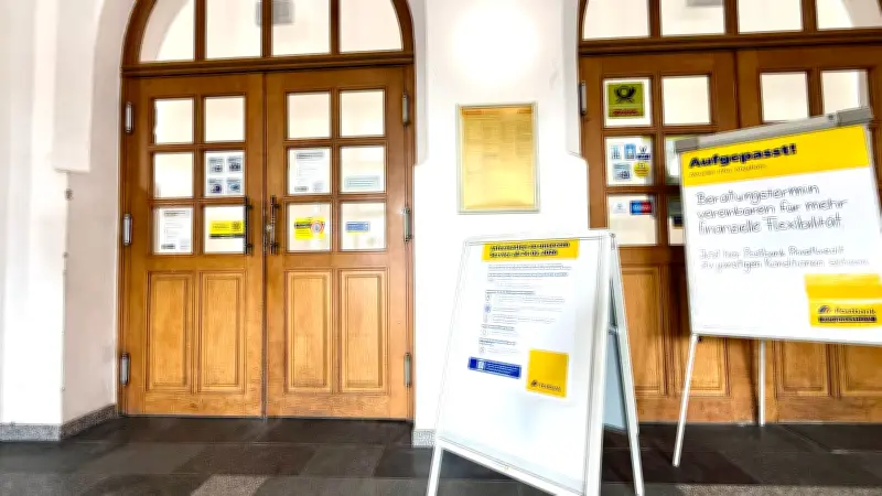 Dessauer Hauptpost schließt für immer: Ein Stück Postgeschichte endet