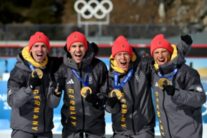 Deutsche Biathleten erhalten Olympia-Gold 2014 nachträglich überreicht