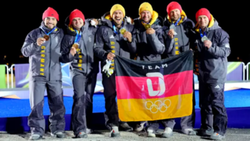 Deutsche Bob-Helden holen historischen Olympia-Dreifachsieg in Cortina