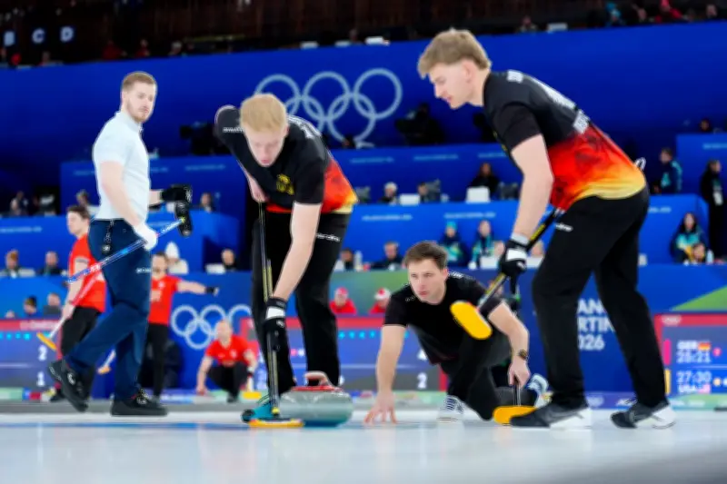 Deutsche Curling-Männer verlieren bei Olympia trotz Aufholjagd gegen USA