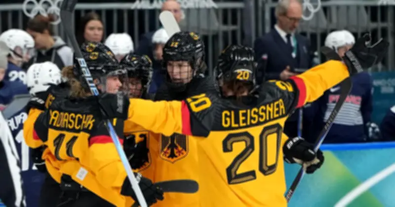 Deutsche Eishockey-Frauen erkämpfen knappen Sieg gegen Frankreich in Olympia-Verlängerung