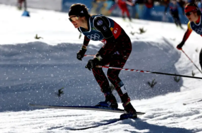 Deutsche Langläuferinnen Gimmler und Rydzek holen Olympia-Bronze im Teamsprint
