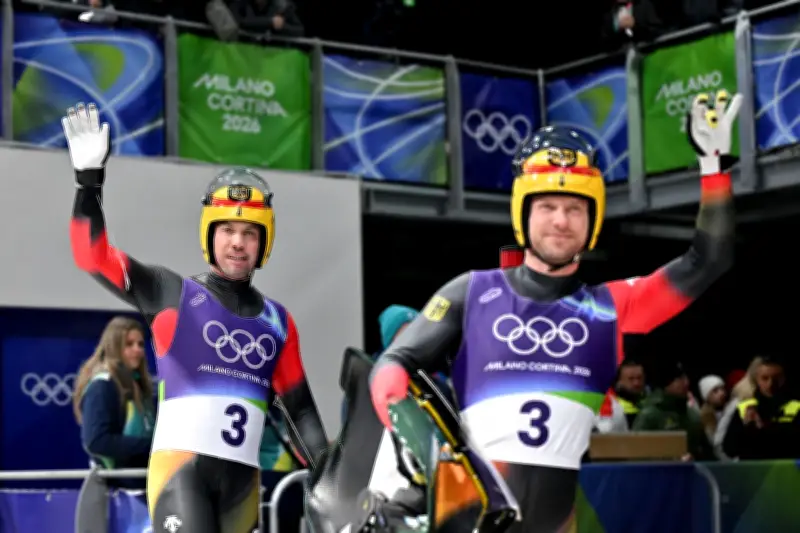 Deutsche Rodel-Doppelsitzer kämpfen um Medaillen bei Olympischen Winterspielen