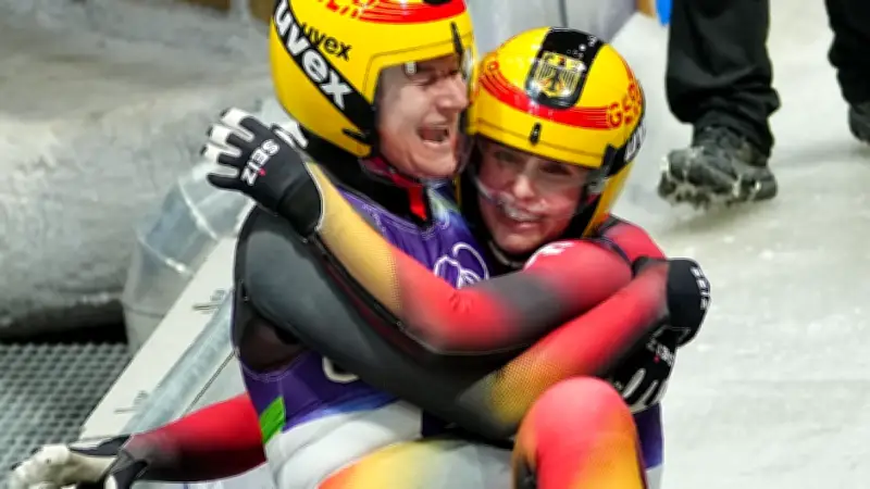 Deutsche Rodel-Erfolgsserie setzt sich fort: Silber und Bronze im Doppelsitzer