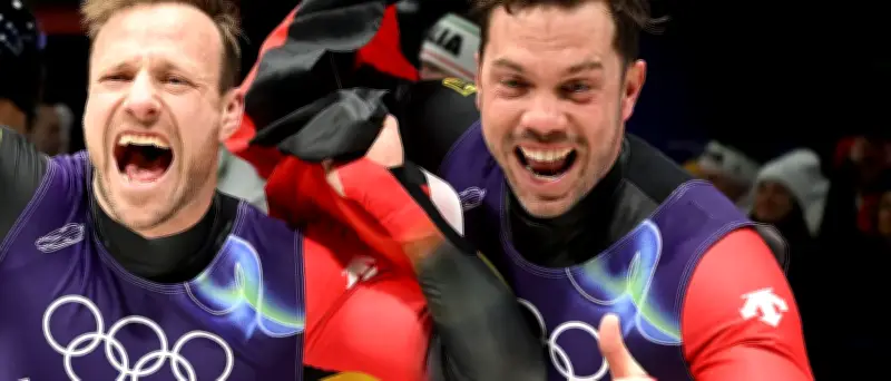 Deutsche Rodler triumphieren mit Olympia-Gold in der Team-Staffel