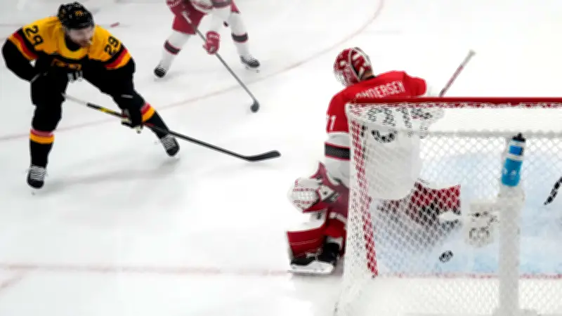 Deutsches Eishockey-Team startet mit 3:1-Sieg gegen Dänemark ins Olympia-Turnier