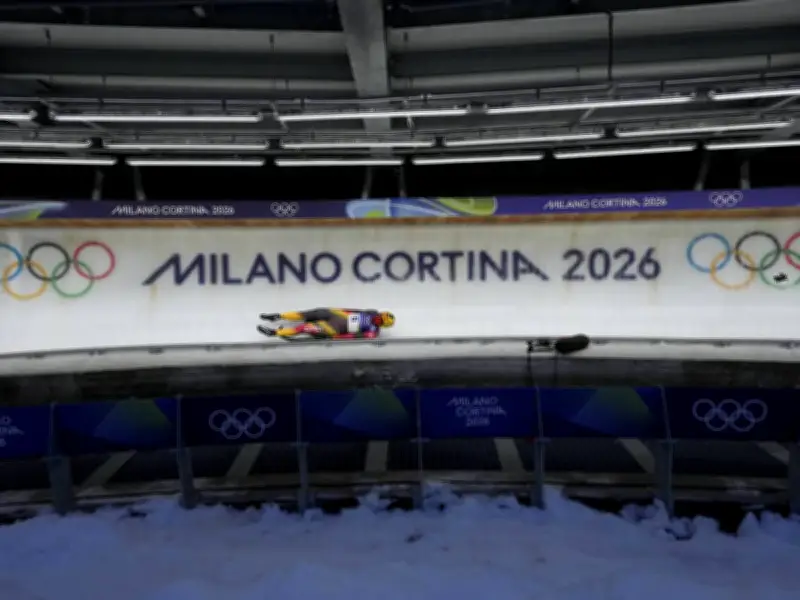 Deutsches Rodel-Duo auf Gold- und Silberkurs bei Olympia in Cortina