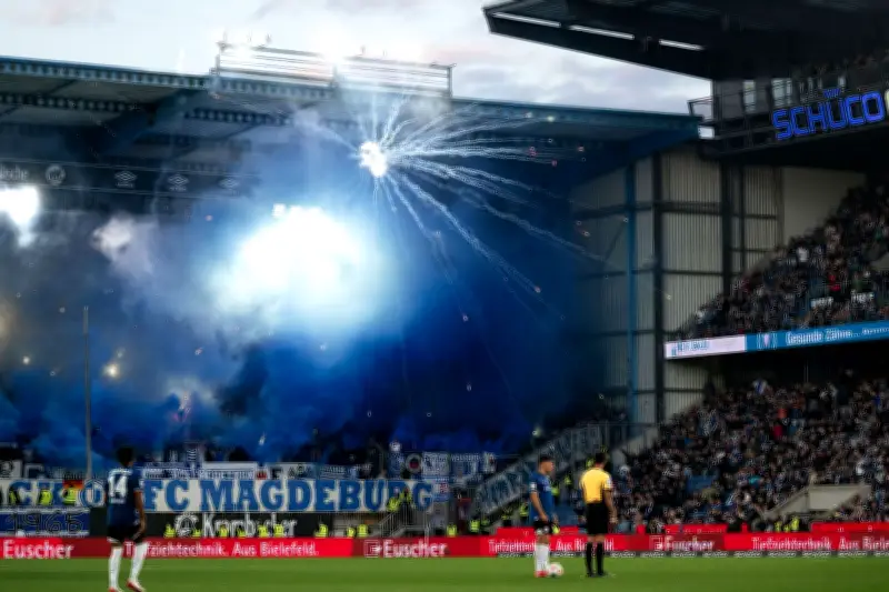 DFB verhängt sechsstellige Geldstrafe gegen 1. FC Magdeburg wegen Pyrotechnik