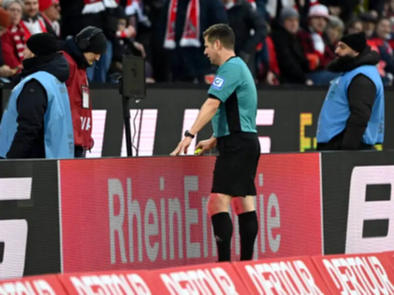 DFB verteidigt umstrittene VAR-Entscheidung im Bundesliga-Spiel Köln gegen Leipzig