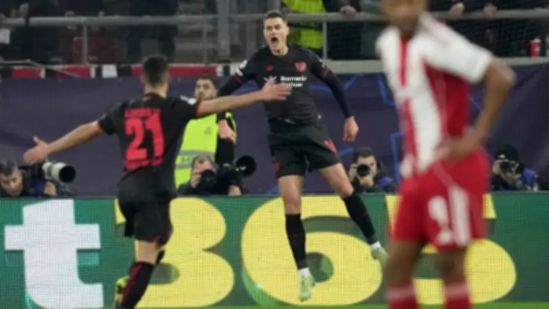 Doppelpack in 144 Sekunden: Patrik Schick schießt Bayer Leverkusen zum Sieg in Piräus