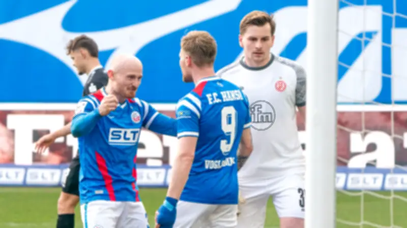 Drama im Ostseestadion: Hansa Rostock siegt knapp und bleibt im Aufstiegsrennen