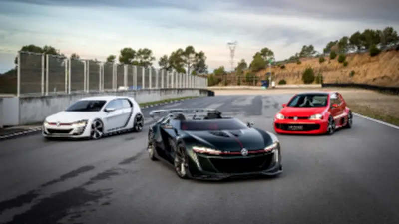 Drei radikale GTI-Studien: VW präsentiert die wildesten Golf-Träume zum Jubiläum