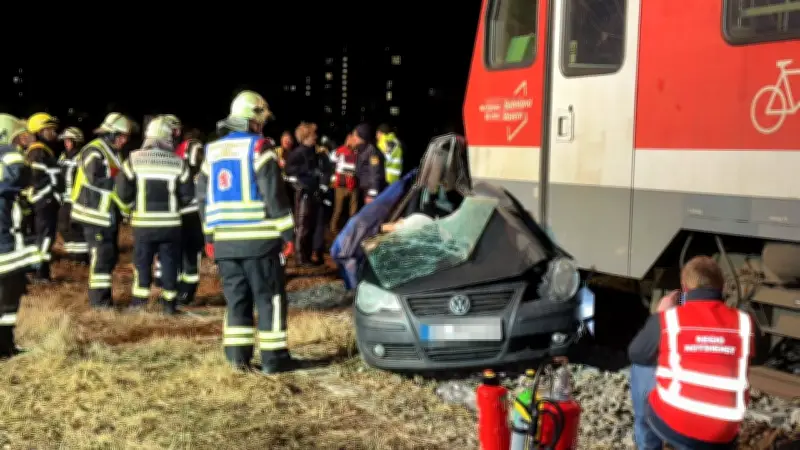 Drittes Todesopfer an Viehhausener Bahnübergang: 67-Jähriger stirbt bei Zugunfall