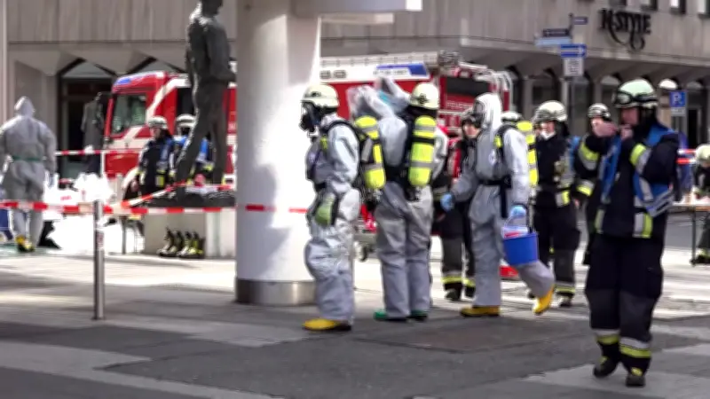 Drohbrief mit weißem Pulver: Verdacht auf Anschlag auf Verdi-Zentrale in Nürnberg