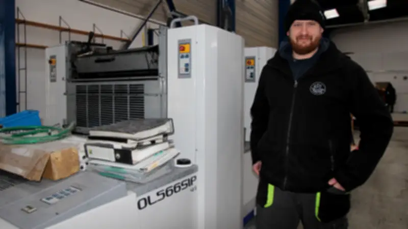 Druckerei-Chef realisiert Traum: Unternehmen zieht nach zwölf Jahren in Heimatstadt Gnoien um