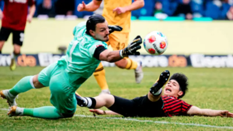 Dynamo Dresden feiert Nullnummer in Hannover: Ein Punkt, der sich wie ein Sieg anfühlt