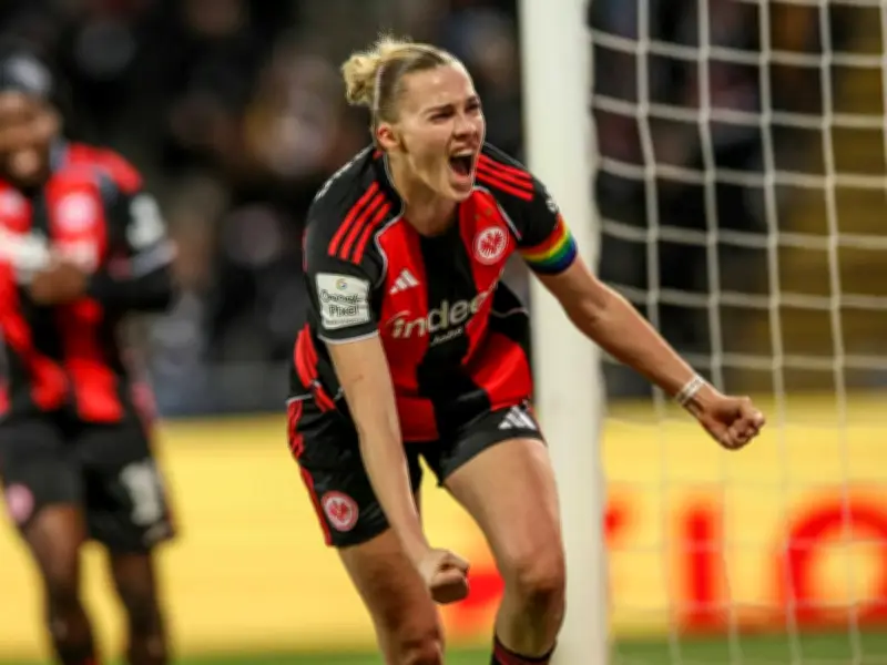 Eintracht Frankfurt erklimmt dritten Platz in der Frauen-Bundesliga
