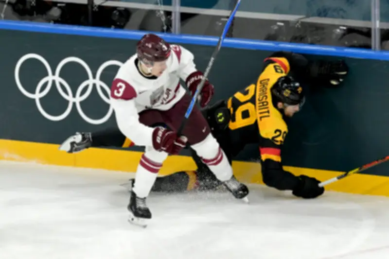 Eishockey-Team erlebt erste Olympia-Niederlage gegen Lettland in Mailand