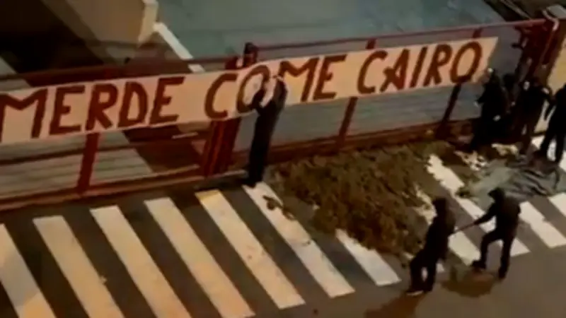 Ekel-Aktion der FC Turin-Fans: Gülle vor dem Stadion als Protest