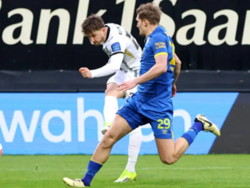 Elversberg erklimmt Aufstiegsplatz: Petkovs Doppelpack besiegelt Sieg gegen Braunschweig