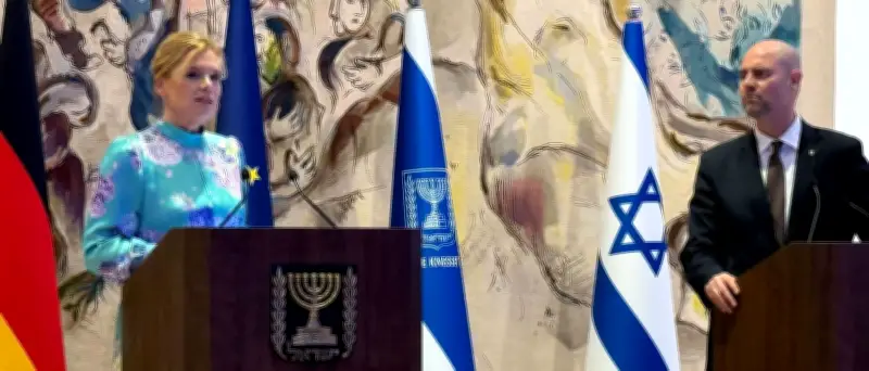 Erster Besuch einer deutschen Politikerin im Gazastreifen seit Kriegsbeginn: Klöckner vor Ort