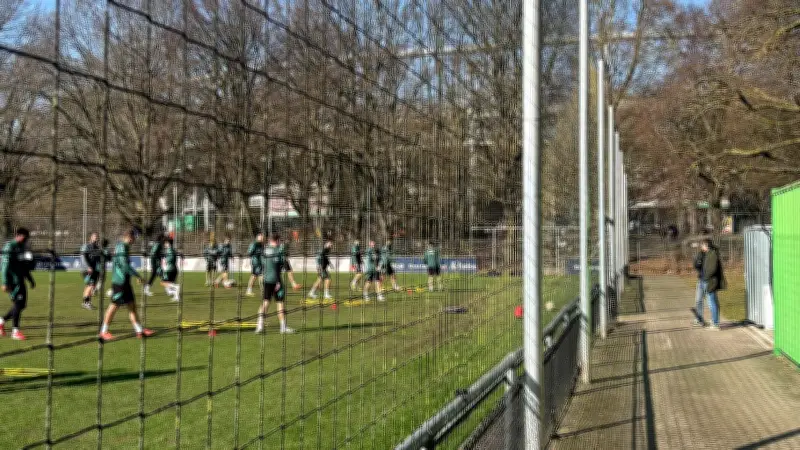 Europameister besucht Hannover 96: Prominenter Gast beim Training